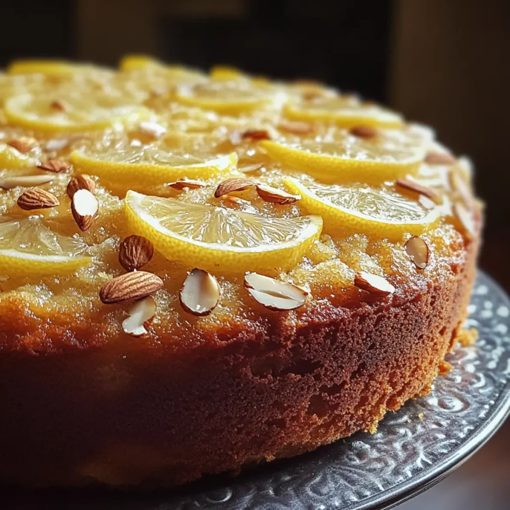 Lemon Almond Olive Oil Easter Cake