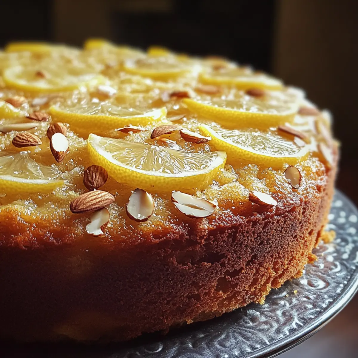 Lemon Almond Olive Oil Easter Cake