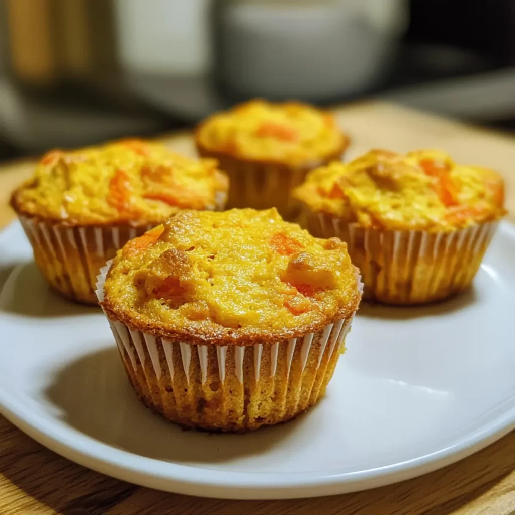 Gluten-Free Almond Flour Carrot Egg Muffins