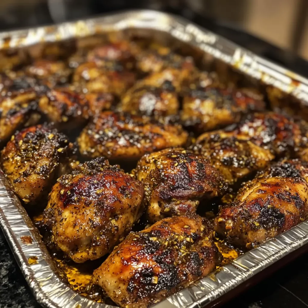 Jamaican Jerk Chicken Thigh Tray Bake