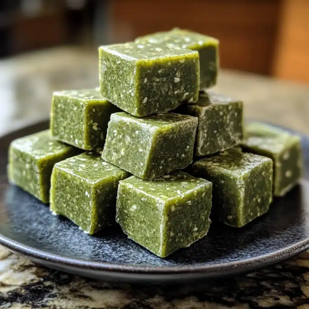 Matcha Coconut Cashew Energy Cubes (Japanese-Inspired)