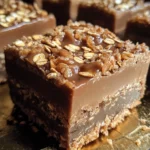 Brazilian Brigadeiro Oat Fudge Squares